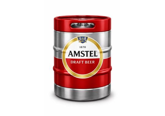 Barril de chope Amstel 50 litros