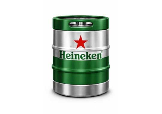 Barril de chope Heineken 50 litros